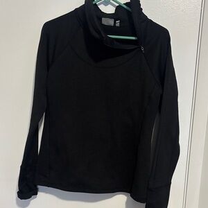 Athleta Black Cowl Neck Sweater size large